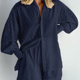 Elizabeth - Set van Blouse en Lichte Shorts