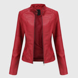 Giorgina™ - Elegante Leren Jas voor Dames