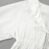 Alexandra - Set met Volanttop en Shorts