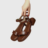 Kaia - Orthopedische leren sandalen