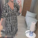 Lillia - Boho Gedrukte Jurk