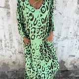 Jessa - Maxi Jurk Luipaard