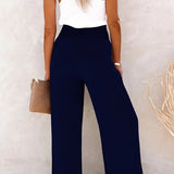 Riana - Hoge Taille Relaxed Broek