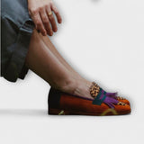 Fallon™ | Leoparden Mocassin Bruin