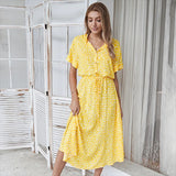 Faelina - Zomer jurk met print