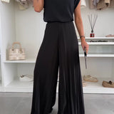 Marian - Elegant Plissé Ensemble