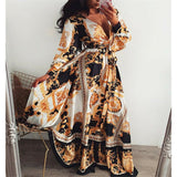 Faye - Boho Geprinte Jurk
